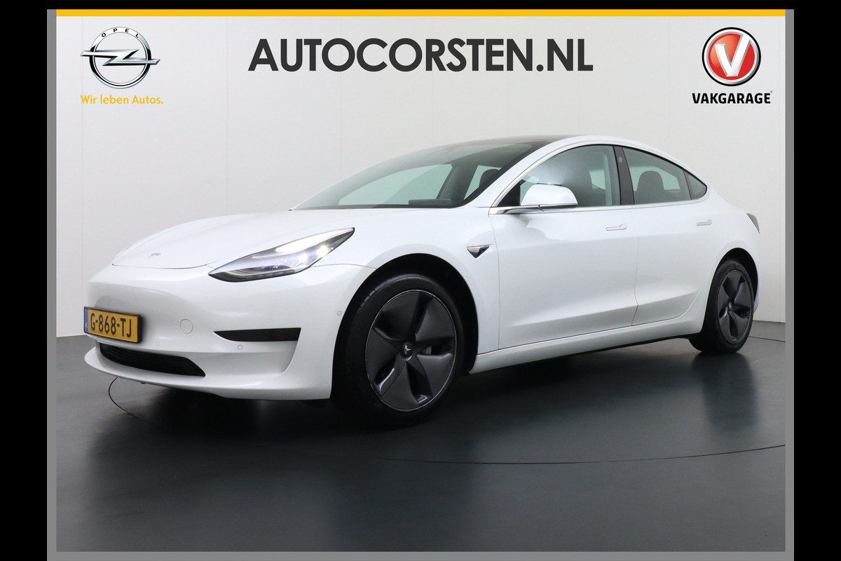 Tesla Model 3 RWD SR+ 60kWh 325PK FSD 3-Computer 18" AutoPilot Leder PanoDak Adaptive-Cruise Lmv Camera's Elektr.-Stuur+Stoelen+Spiegels+Geheu Navi LED Comfortstoelen ACC DAB Voorverwarmen interieur via App Keyless via Telefoonsleutel One-Pedal-Drive Origineel Nederlandse auto tot 11kw laden thuis! 1.584kg licht! Tesla Model 3 RWD SR+ 60kWh 325PK FSD 3-Computer 18" AutoPilot Leder PanoDak Adaptive-Cruise Lmv Camera's Elektr.-Stuur+Stoelen+Spiegels+Geheu Navi LED Comfortstoelen ACC DAB Voorverwarmen interieur via App Keyless via Telefoonsleutel One-Pedal-Drive Origineel Nederlandse auto tot 11kw laden thuis! 1.584kg licht!