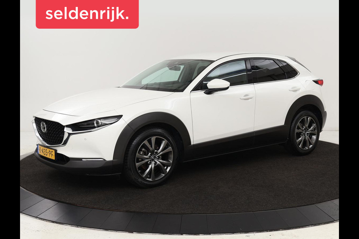 Mazda CX-30 2.0 e-SkyActiv-X M Hybrid Luxury | Leder | Camera | Stoel & Stuurverwarming | Head-up | Lane assist | Trekhaak | Bose audio Mazda CX-30 2.0 e-SkyActiv-X M Hybrid Luxury | Leder | Camera | Stoel & Stuurverwarming | Head-up | Lane assist | Trekhaak | Bose audio