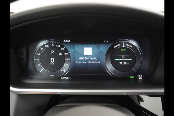 Jaguar I-PACE EV400 PK HSE Luchtvering Pano-Dak Matrix LED € 101K-nieuw! Lmv 22" Stoel- Leer+Elektr+Geheugen Apple Carplay Camera DAB Voicecom Meridian™ Surround 825Watt Dual-Ecc achter ! Driver-Assistance-Pack AEB DodehoekDetector ASR Hill-Hold Roll-Stability Control Verkeersborddetectie vermoeidheidsherkenning UitparkeerWaarsch. Orig. NLse auto 4,8sec 0-100 11KW laden thuis ! Snelladen tot 104kw DC 696Nm koppel ! 90kwh accu  Slechts 20.500 km.