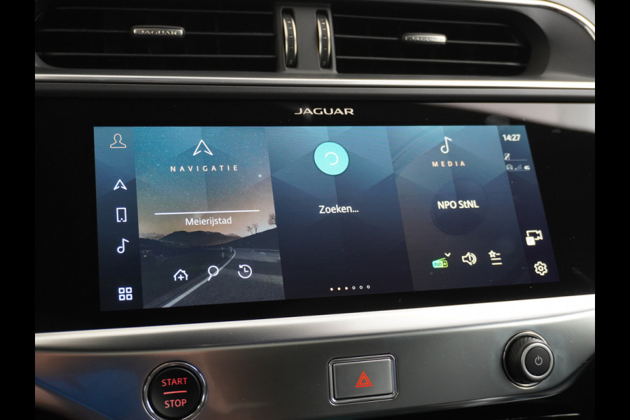 Jaguar I-PACE EV400 PK HSE Luchtvering Pano-Dak Matrix LED € 101K-nieuw! Lmv 22" Stoel- Leer+Elektr+Geheugen Apple Carplay Camera DAB Voicecom Meridian™ Surround 825Watt Dual-Ecc achter ! Driver-Assistance-Pack AEB DodehoekDetector ASR Hill-Hold Roll-Stability Control Verkeersborddetectie vermoeidheidsherkenning UitparkeerWaarsch. Orig. NLse auto 4,8sec 0-100 11KW laden thuis ! Snelladen tot 104kw DC 696Nm koppel ! 90kwh accu  Slechts 20.500 km.