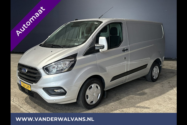 Ford Transit Custom 2.0 TDCI 131pk Automaat L1H1 Euro6 Airco | LED | Cruisecontrol | Verwarmde voorruit Parkeersensoren, Bijrijdersbank