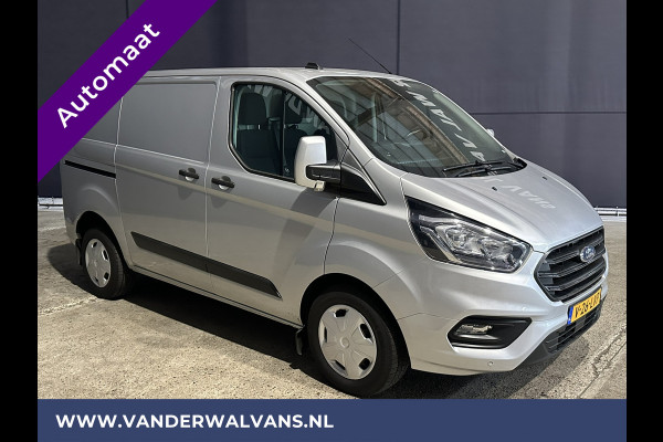 Ford Transit Custom 2.0 TDCI 131pk Automaat L1H1 Euro6 Airco | LED | Cruisecontrol | Verwarmde voorruit Parkeersensoren, Bijrijdersbank