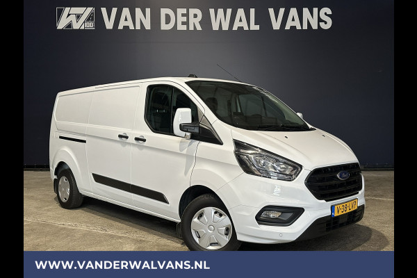 Ford Transit Custom 2.0 TDCI L2H1 Euro6 Airco | Navigatie | Camera | LED | Cruisecontrol | Verwarmde voorruit 2800kg trekvermogen, Stoelverwarming, Parkeersensoren, Bijrijdersbank
