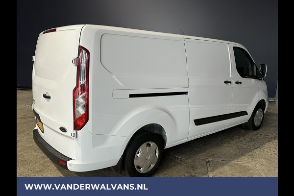 Ford Transit Custom 2.0 TDCI L2H1 Euro6 Airco | Navigatie | Camera | LED | Cruisecontrol | Verwarmde voorruit 2800kg trekvermogen, Stoelverwarming, Parkeersensoren, Bijrijdersbank