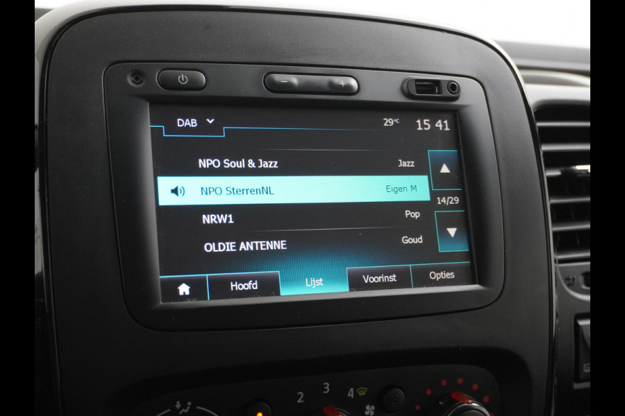 Opel Vivaro D126pk Trekh. Navi Pdc Camera Airco CruiseControl SchuifdeurRechts Bluetooth Regensensor 1.6CDTI L1H1 Elek.Ramen/Spiegels Aut.Verliching Armsteun Dab Mistlampen Abs Usb-aansluiting Sport EcoFlex 2.000kg trekvermogen EURO 6