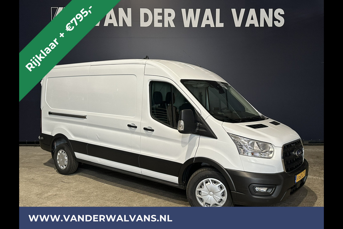 Ford Transit 2.0TDCI 131pk L3H2 Euro6 RIJKLAAR Airco | Camera | Navigatie | Apple Carplay | Android Auto Cruisecontrol, Elektrisch verstelbare bestuurdersstoel, Stoelverwarming, Verwarmde voorruit, Parkeersensoren, Bijrijdersbank, 2500kg trekvermogen Ford Transit 2.0TDCI 131pk L3H2 Euro6 RIJKLAAR Airco | Camera | Navigatie | Apple Carplay | Android Auto Cruisecontrol, Elektrisch verstelbare bestuurdersstoel, Stoelverwarming, Verwarmde voorruit, Parkeersensoren, Bijrijdersbank, 2500kg trekvermogen