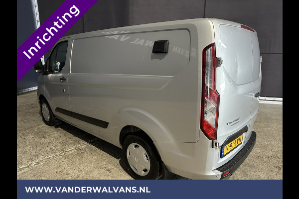Ford Transit Custom 2.0 TDCI 131pk L1H1 Inrichting Euro6 Airco | Camera | Navigatie | LED | Apple Carplay Cruisecontrol, Stoelverwarming, Verwarmde voorruit, Parkeersensoren, Bijrijdersbank