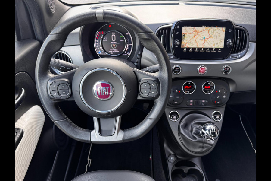 Fiat 500 0.9 TwinAir Turbo Sport / Navigatie / Climate control / Leder Interieur / NED-500 / 1e Eigenaar