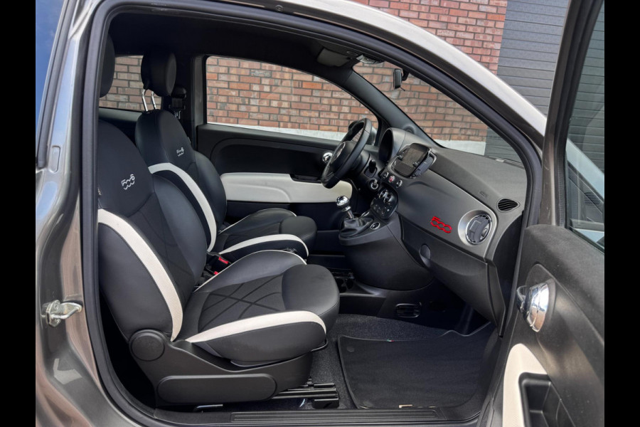 Fiat 500 0.9 TwinAir Turbo Sport / Navigatie / Climate control / Leder Interieur / NED-500 / 1e Eigenaar