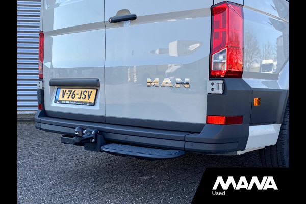 MAN TGE 35 2.0 3.140 140PK Automaat Ascot Gray Airco Cruise Navi Car-Plat Trekhaak Sensoren Camera Multifunctioneel stuurwiel Lane-assis