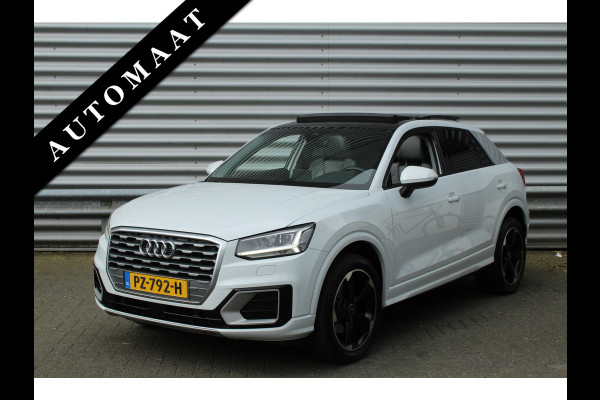 Audi Q2 1.4 TFSI 150pk CoD Sport Automaat NL-Auto NAP Panoramadak Clima Cruise Navi PDC 17"LMV