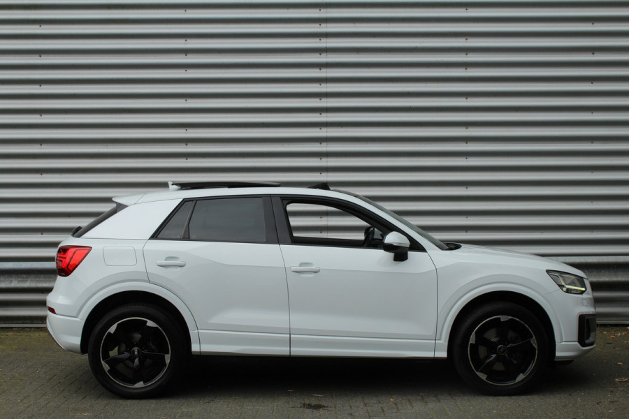 Audi Q2 1.4 TFSI 150pk CoD Sport Automaat NL-Auto NAP Panoramadak Clima Cruise Navi PDC 17"LMV