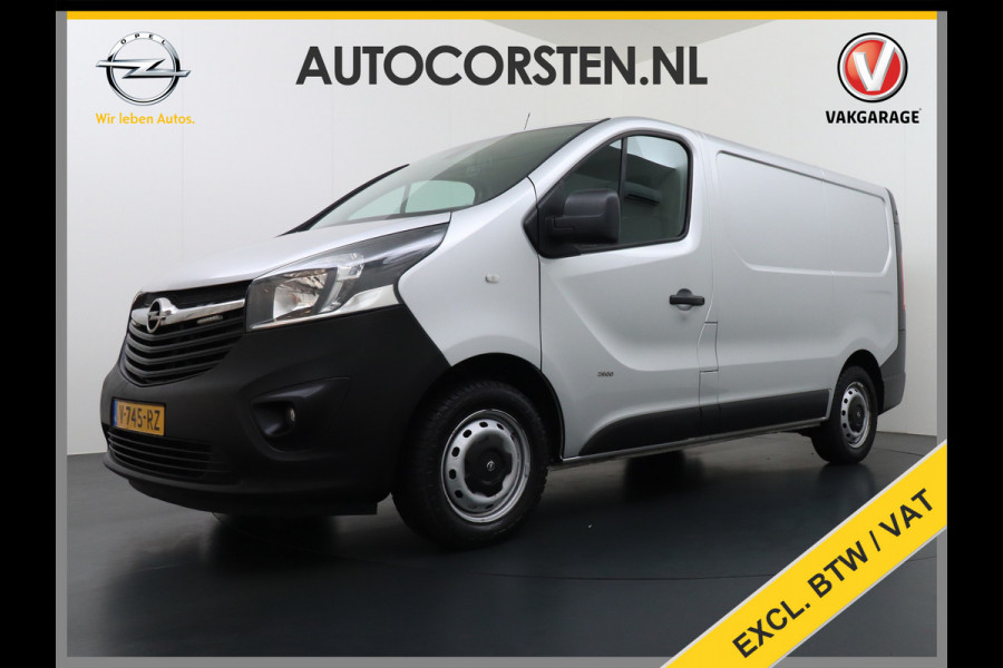 Opel Vivaro D126pk Trekh. Navi Pdc Camera Airco CruiseControl SchuifdeurRechts Bluetooth Regensensor 1.6CDTI L1H1 Elek.Ramen/Spiegels Aut.Verliching Armsteun Dab Mistlampen Abs Usb-aansluiting Sport EcoFlex 2.000kg trekvermogen EURO 6