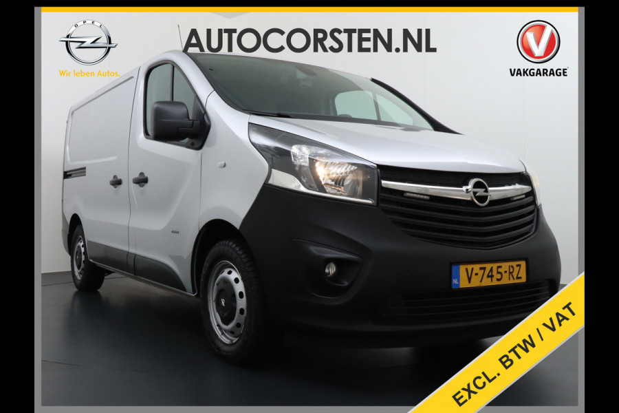 Opel Vivaro D126pk Trekh. Navi Pdc Camera Airco CruiseControl SchuifdeurRechts Bluetooth Regensensor 1.6CDTI L1H1 Elek.Ramen/Spiegels Aut.Verliching Armsteun Dab Mistlampen Abs Usb-aansluiting Sport EcoFlex 2.000kg trekvermogen EURO 6
