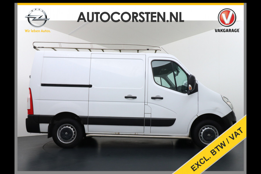 Renault Master T33 2.3 dCi 3P. Camera Airco EURO6 Y Imperiaal Trekhaak 3-Persoons Cruise Control Lat om lat betimmering Betonplex Vloer Bluetooth Sidebars 1e Eigenaar EURO 6 Y 2.500kg trekvermogen!