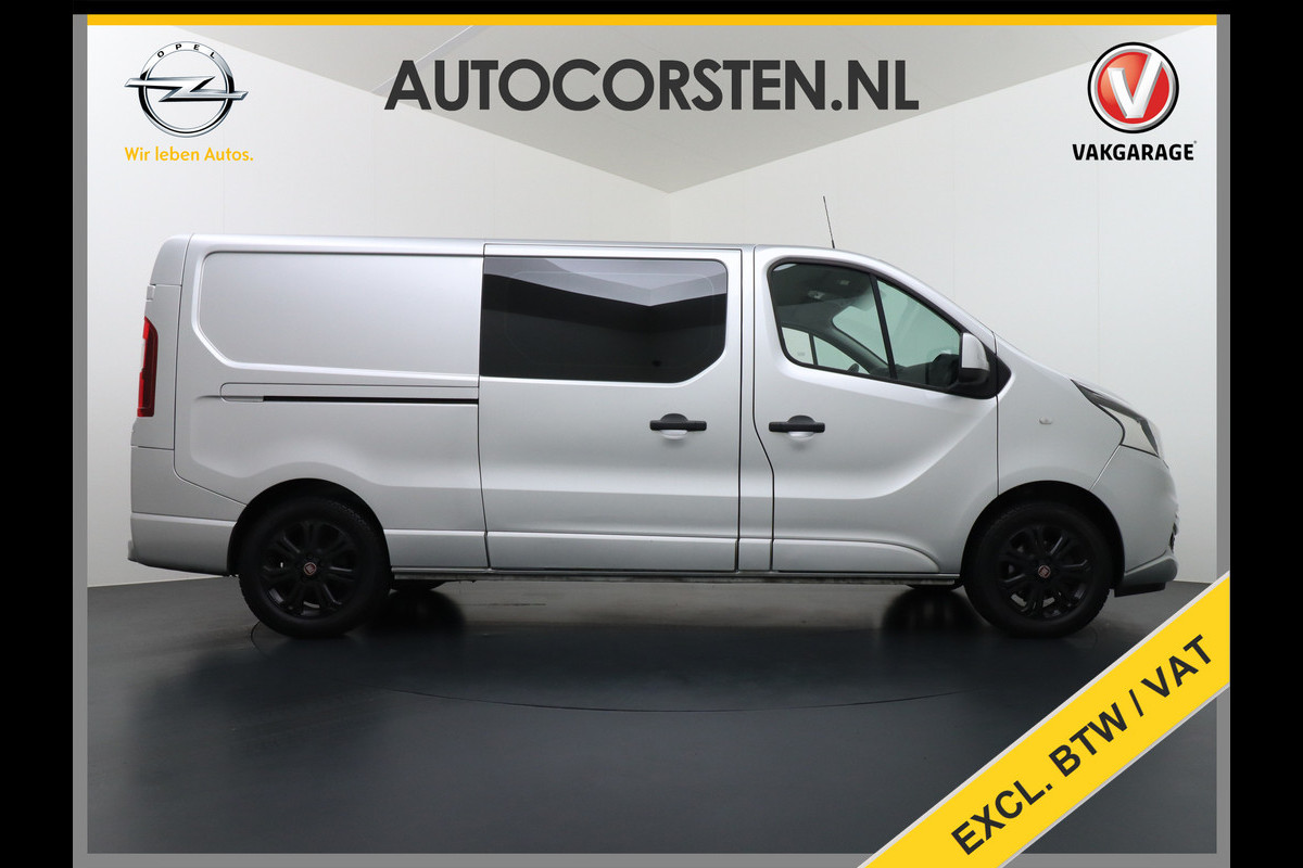 Fiat Talento 2.0D 146PK L2 D.C. 17" Pdc Trekh. Alles in kleur gespoten Led Airco Cruise Business Pro Dubbele Cabine 5-Pers. DC Led Betonplex-vloer Lat om Lat Privacy Glas Bluetooth Lengte 2 dus wél fatsoenlijke beenruimte achterin! 1e Eigenaar 2.000 kg trekvermogen Euro 6 Fiat Talento 2.0D 146PK L2 D.C. 17" Pdc Trekh. Alles in kleur gespoten Led Airco Cruise Business Pro Dubbele Cabine 5-Pers. DC Led Betonplex-vloer Lat om Lat Privacy Glas Bluetooth Lengte 2 dus wél fatsoenlijke beenruimte achterin! 1e Eigenaar 2.000 kg trekvermogen Euro 6