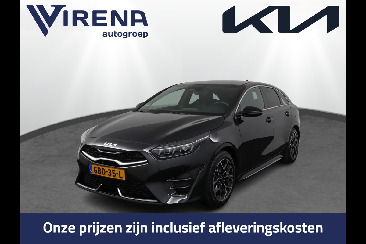 Kia ProCeed 1.5 T-GDi GT-Line Automaat - Apple Carplay/Android Auto -  Cruise Control Adaptief - Dodehoekdetectie - Navigatie - Stuur/Stoelverwarming  - Fabrieksgarantie tot 06-2031