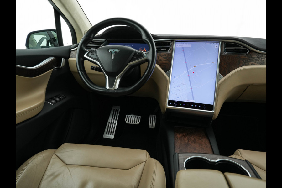 Tesla Model X 100D AWD [ 3-Fase ] Aut. *AUTOPILOT | LUXURY-LEATHER | NAVI-FULLMAP | FULL-LED | AIR-SUSPENSION | DIGI-COCKPIT | KEYLESS | CAMERA | DAB+ | HEATED-SPORT-SEATS | TOWBAR | CCS-FASTLOADER | 20''ALU*
