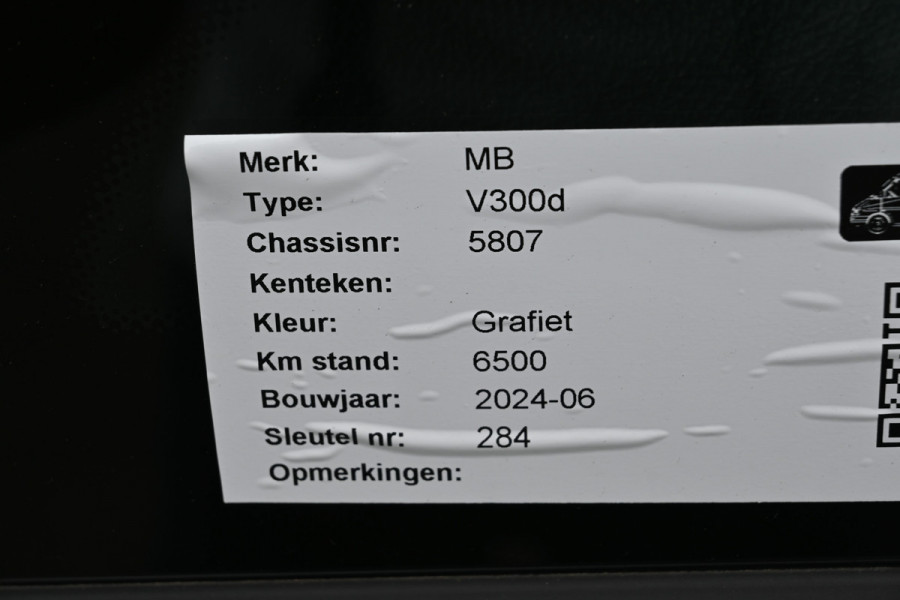Mercedes-Benz V-Klasse 300d L3 AMG DC Easy pack pakket, Winter pakket