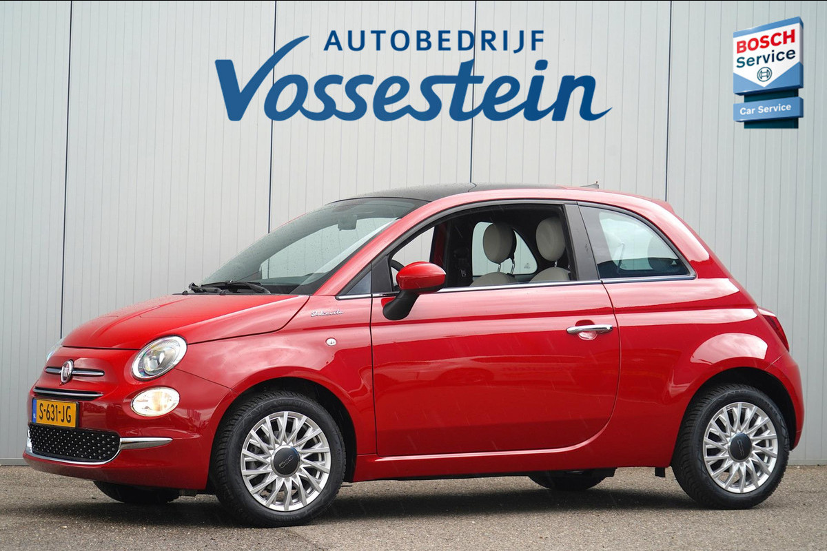 Fiat 500 1.0 Hybrid Dolcevita / NL-Auto / 24dkm NAP / Panoramadak / Airco / Cruise Control Fiat 500 1.0 Hybrid Dolcevita / NL-Auto / 24dkm NAP / Panoramadak / Airco / Cruise Control