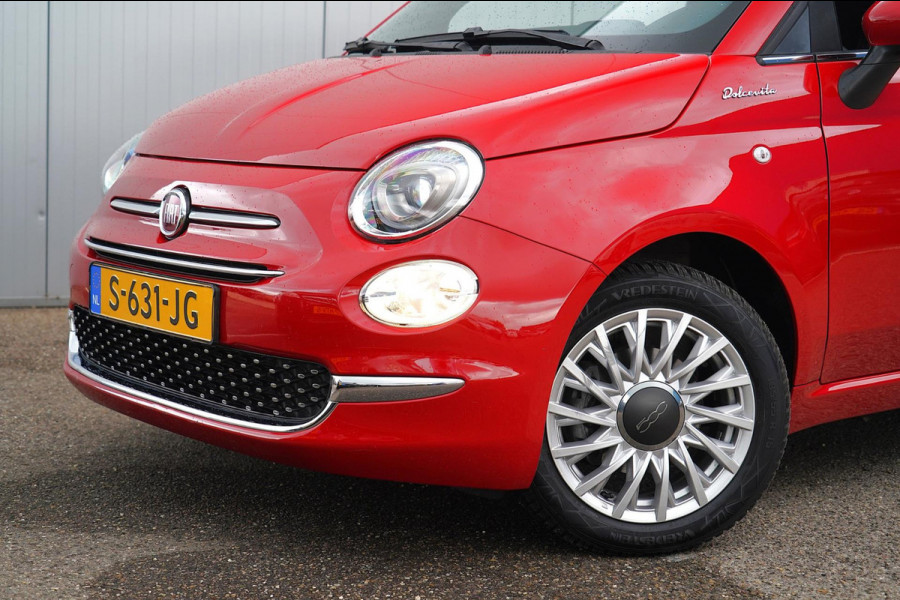 Fiat 500 1.0 Hybrid Dolcevita / NL-Auto / 24dkm NAP / Panoramadak / Airco / Cruise Control