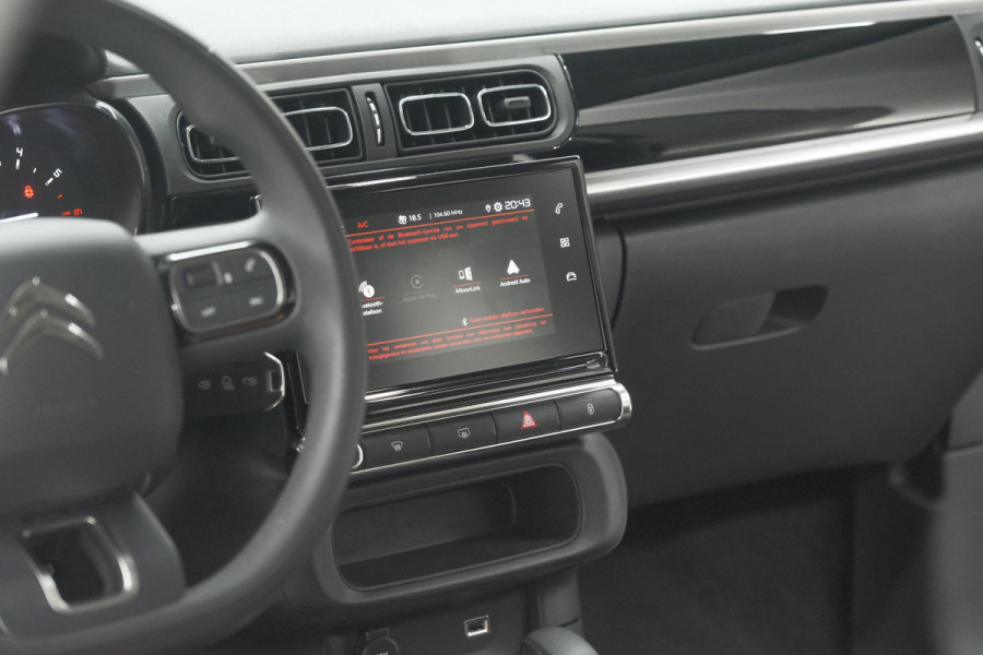Citroën C3 PureTech 110 EAT6 Max | Apple Carplay | Parkeersensoren | Climate Control | 16 Inch Lichtmetalen Velgen