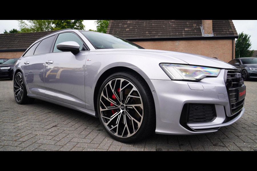 Audi A6 Avant 55 TFSI e quattro Competition | 3x S-Line | HUD | 360 | 1e eigenaar | Stuurverwarming