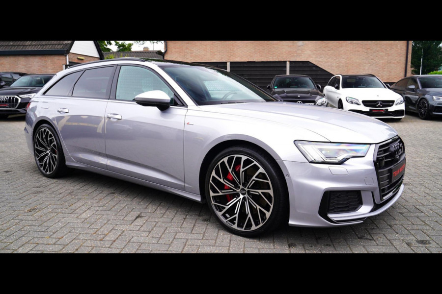 Audi A6 Avant 55 TFSI e quattro Competition | 3x S-Line | HUD | 360 | 1e eigenaar | Stuurverwarming