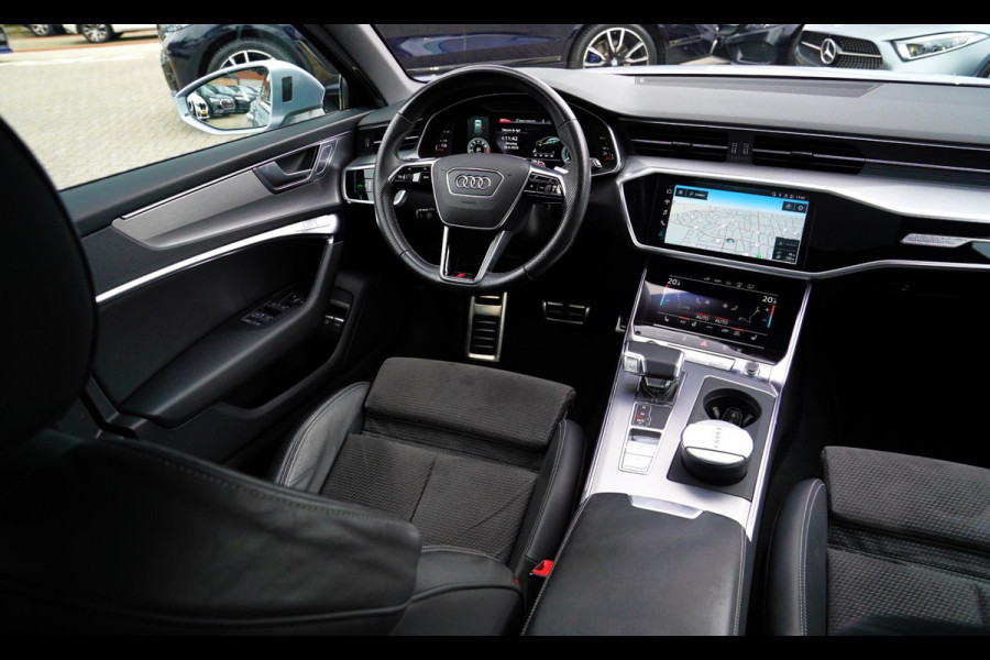 Audi A6 Avant 55 TFSI e quattro Competition | 3x S-Line | HUD | 360 | 1e eigenaar | Stuurverwarming