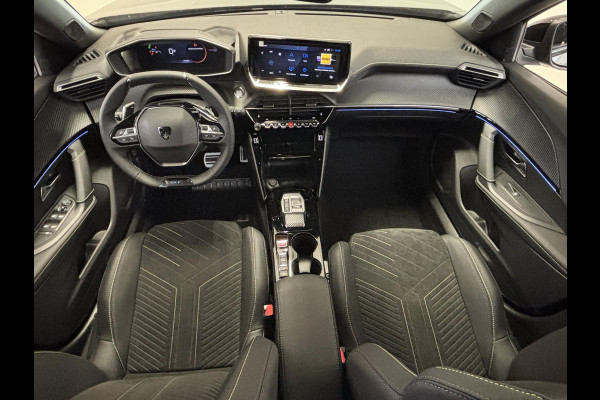Peugeot 2008 1.2 Hybrid 145 GT Automaat | Elektrisch verstelbare bestuurdersstoel | Stoelverwarming | Massage | 4-seizoensbanden | 360 Camera | Navigatie | Adaptieve cruise control