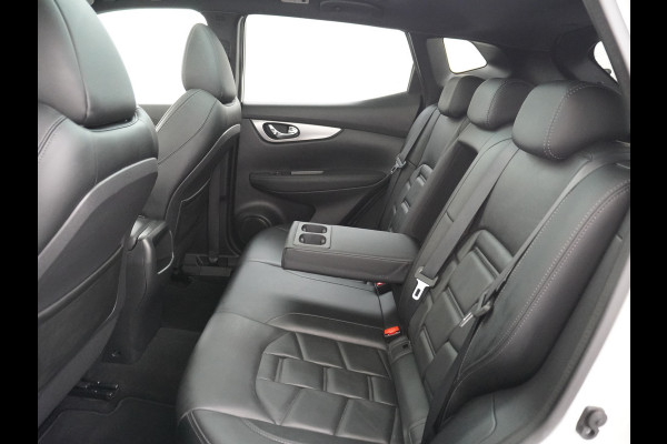 Nissan QASHQAI 116pk Tekna+ Aut. Bose Pano.dak Leer+Elektr.+Mem-Stoel 360Camera Keyless ZwarteHemel Lane-dep. Parkeerhulp Navi Usb Elek.Stoelen Bordherk. Verw.Voorruit Led Stoelverw. Bluetooth Isofix Led Regensensor Aut.Verlichting Ecc Mistlampen 19''LM Dealer Onderhouden € 38.500,- nieuw
