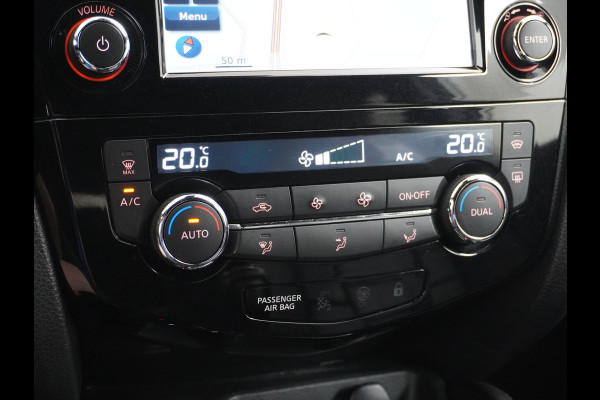 Nissan QASHQAI 116pk Tekna+ Aut. Bose Pano.dak Leer+Elektr.+Mem-Stoel 360Camera Keyless ZwarteHemel Lane-dep. Parkeerhulp Navi Usb Elek.Stoelen Bordherk. Verw.Voorruit Led Stoelverw. Bluetooth Isofix Led Regensensor Aut.Verlichting Ecc Mistlampen 19''LM Dealer Onderhouden € 38.500,- nieuw