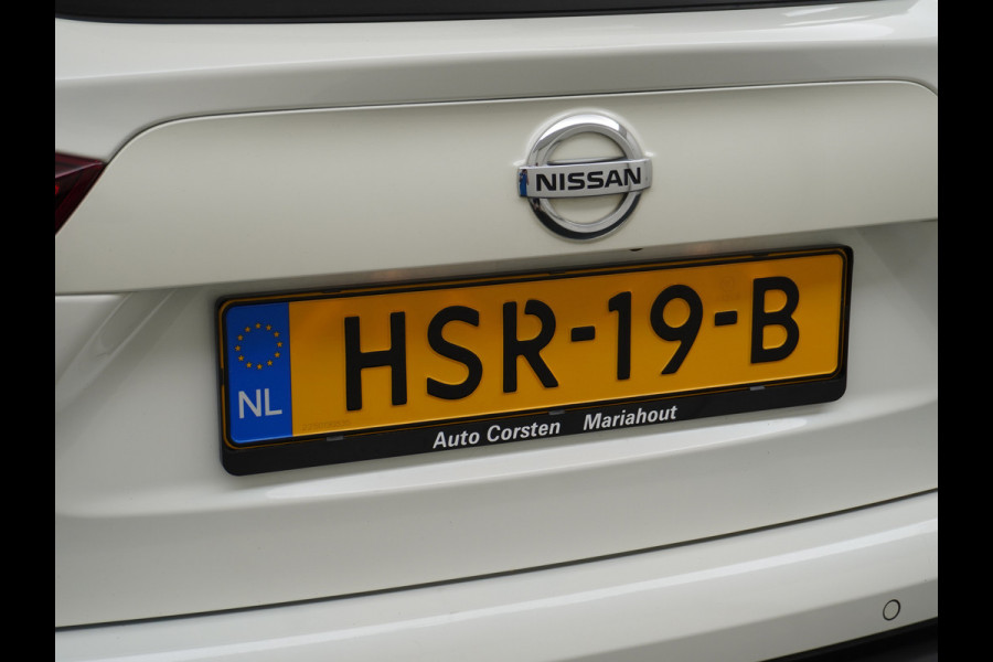 Nissan QASHQAI 116pk Tekna+ Aut. Bose Pano.dak Leer+Elektr.+Mem-Stoel 360Camera Keyless ZwarteHemel Lane-dep. Parkeerhulp Navi Usb Elek.Stoelen Bordherk. Verw.Voorruit Led Stoelverw. Bluetooth Isofix Led Regensensor Aut.Verlichting Ecc Mistlampen 19''LM Dealer Onderhouden € 38.500,- nieuw