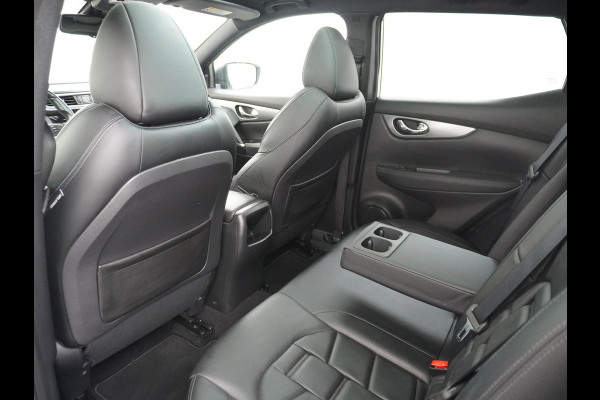 Nissan QASHQAI 116pk Tekna+ Aut. Bose Pano.dak Leer+Elektr.+Mem-Stoel 360Camera Keyless ZwarteHemel Lane-dep. Parkeerhulp Navi Usb Elek.Stoelen Bordherk. Verw.Voorruit Led Stoelverw. Bluetooth Isofix Led Regensensor Aut.Verlichting Ecc Mistlampen 19''LM Dealer Onderhouden € 38.500,- nieuw