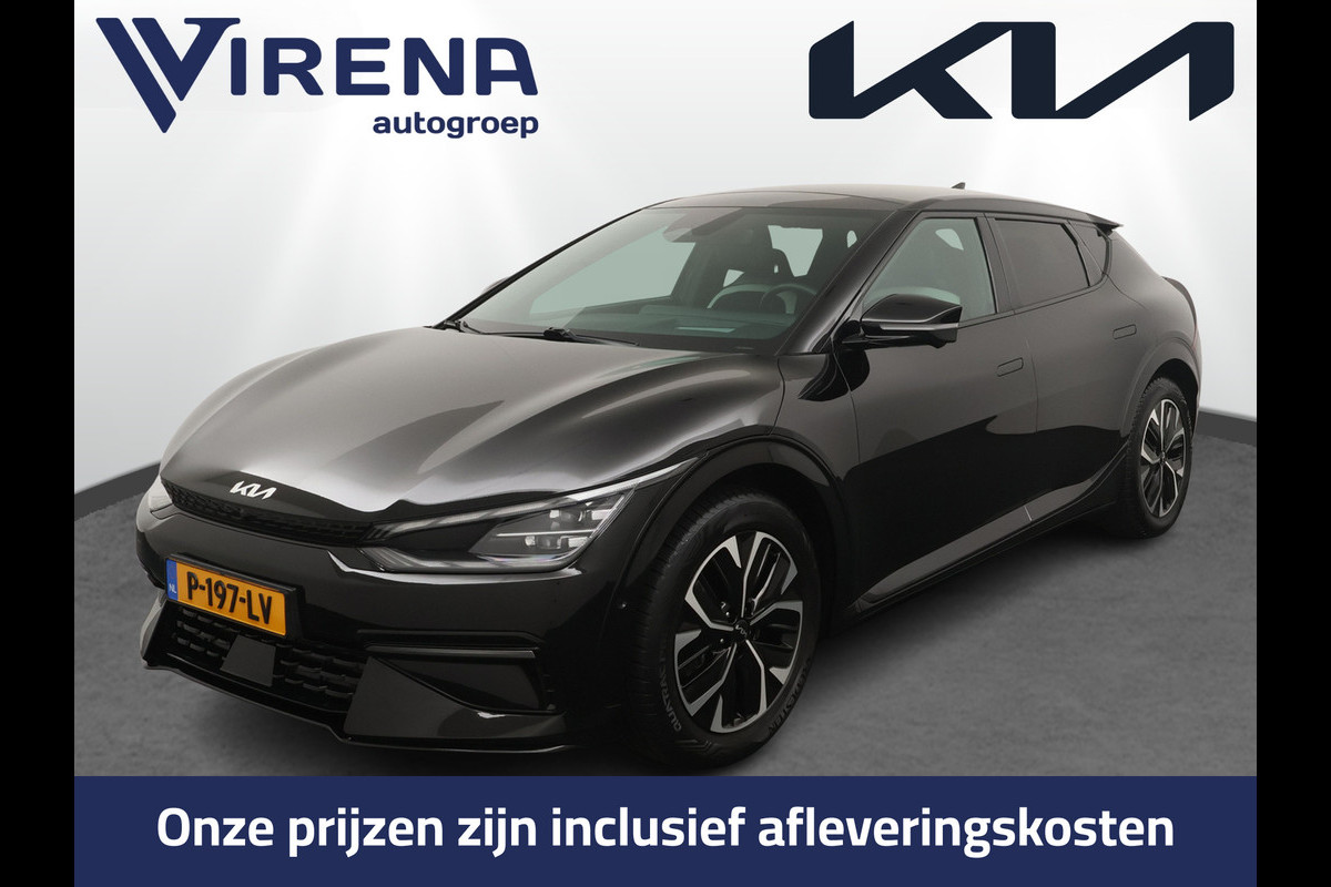 Kia Ev6 GT-Line 77.4 kWh - Elektrisch glazen schuif-/kanteldak - Apple Carplay/Android Auto - Fabrieksgarantie tot 05-2029 Kia Ev6 GT-Line 77.4 kWh - Elektrisch glazen schuif-/kanteldak - Apple Carplay/Android Auto - Fabrieksgarantie tot 05-2029