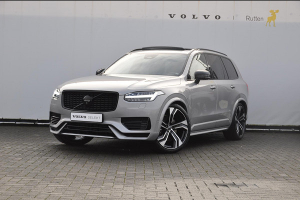 Volvo XC90 T8 455PK Automaat Recharge AWD Ultimate Dark HEICO / Luchtvering / Panoramisch schuif en kantel dak / Head-Up Display / Google Services / Adaptieve Cruise Control / Harman Kardon Audio/