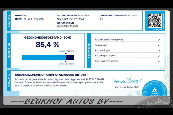 Tesla Model 3 Standard RWD Panorama Leer Camera 30x Tesla !!