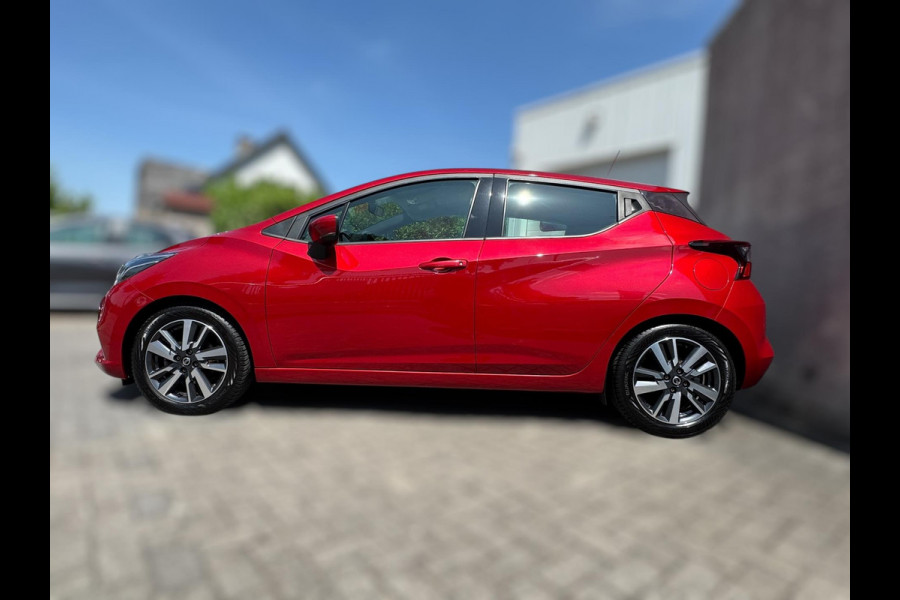 Nissan Micra 1.0 IG-T Acenta TREKHAAK / CAMERA / CARPLAY / 4-SEIZ. BAND / STOELVERW. / ZEER NETJES