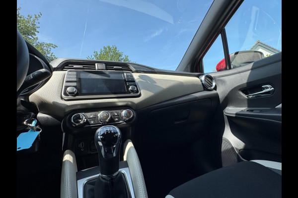 Nissan Micra 1.0 IG-T Acenta TREKHAAK / CAMERA / CARPLAY / 4-SEIZ. BAND / STOELVERW. / ZEER NETJES
