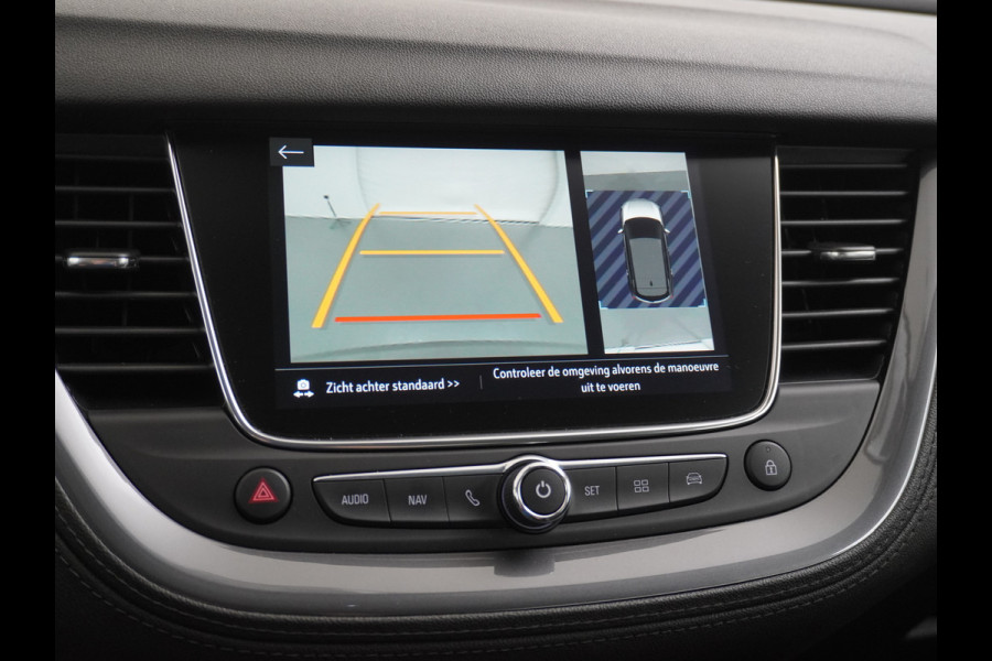 Opel Grandland X T 131pk 360Camera Navi 1/2Leer Apple/Android Usb Bluetooth CruiseControl Pdc Dab Ecc Tel. Isofix Mistlampen Blindspot Lane-dep. Bordherk. Licht-/Zichtpakket Elek.Inkl.spiegels Elek.Ramen Led 17''LM 1.2 Turbo Business Elegance NL-auto! B- klasse EURO 6 Origin.NLse auto