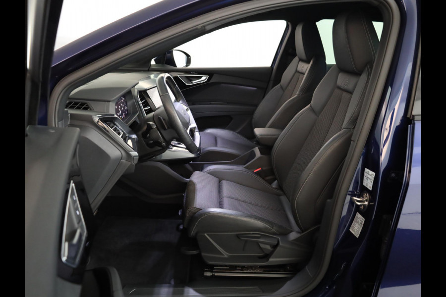 Audi Q4 e-tron 40 S edition 77 kWh 20'LM-velgen|Camera| stoelen verwarmd|  Int.voorverwarming|
