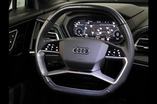 Audi Q4 e-tron 40 S edition 77 kWh 20'LM-velgen|Camera| stoelen verwarmd|  Int.voorverwarming|