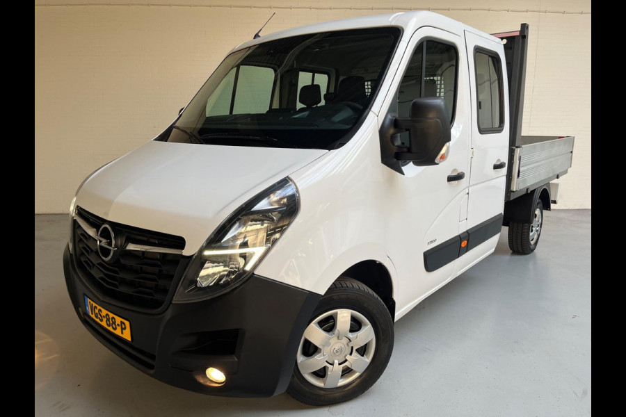 Opel Movano Pick-up 2.3 Turbo 136pk euro6 L2H1 Dubbel Cabine 7persoons, Airco, Navigatie, Trekhaak, Gereedschapkist, RIJKLAARPRIJS