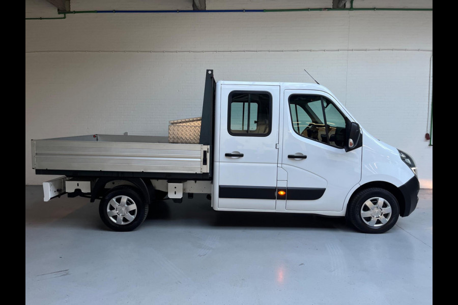 Opel Movano Pick-up 2.3 Turbo 136pk euro6 L2H1 Dubbel Cabine 7persoons, Airco, Navigatie, Trekhaak, Gereedschapkist, RIJKLAARPRIJS