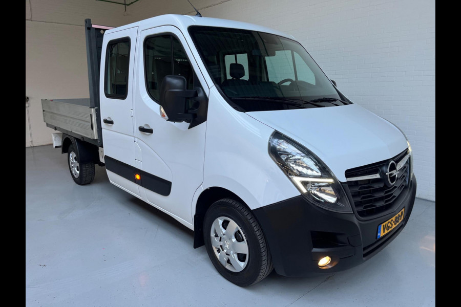 Opel Movano Pick-up 2.3 Turbo 136pk euro6 L2H1 Dubbel Cabine 7persoons, Airco, Navigatie, Trekhaak, Gereedschapkist, RIJKLAARPRIJS