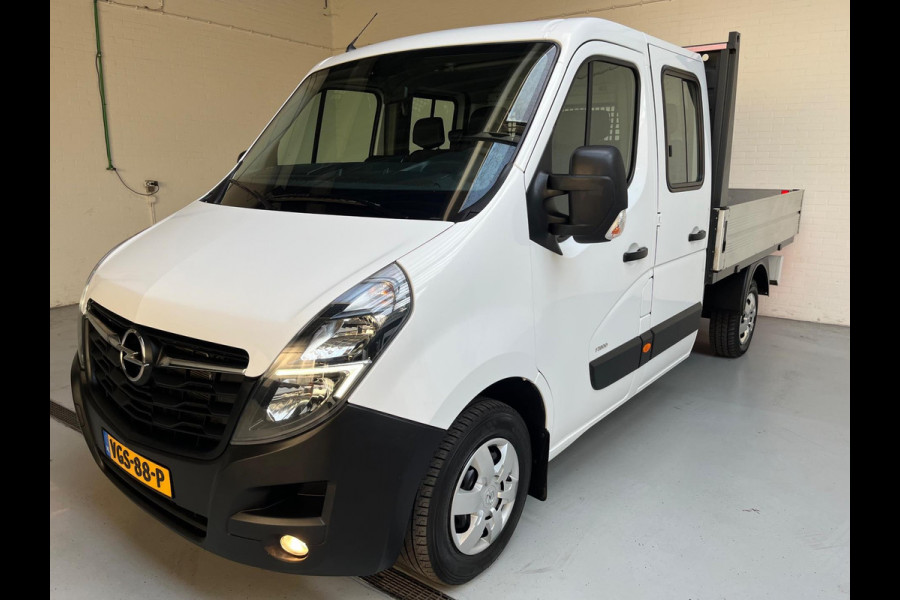 Opel Movano Pick-up 2.3 Turbo 136pk euro6 L2H1 Dubbel Cabine 7persoons, Airco, Navigatie, Trekhaak, Gereedschapkist, RIJKLAARPRIJS