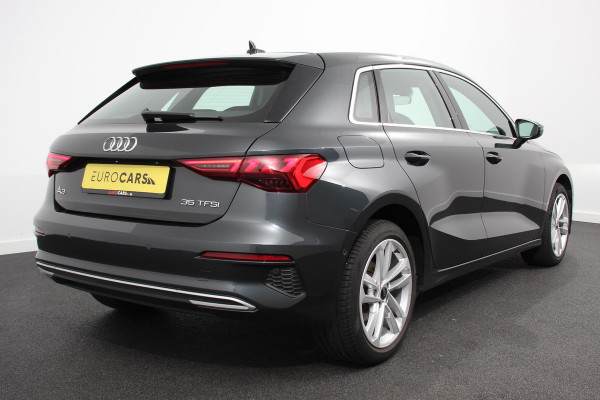 Audi A3 Sportback 35 TFSI 150pk S-Tronic Prestige | Panorama dak | Climate control | Navigatie | Appel Carplay/Android Auto | Electrisch bedienbare achterklep | Led | Dab | Virtual Cockpit | Adaptive Cruise Control | 17"LMV