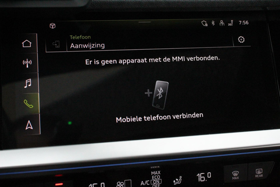 Audi A3 Sportback 35 TFSI 150pk S-Tronic Prestige | Panorama dak | Climate control | Navigatie | Appel Carplay/Android Auto | Electrisch bedienbare achterklep | Led | Dab | Virtual Cockpit | Adaptive Cruise Control | 17"LMV