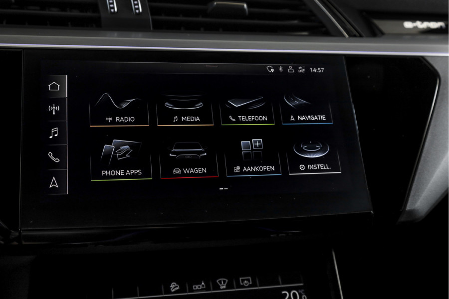 Audi e-tron 50 quattro S edition 71 kWh | Bang & Olufsen | S/K Panodak | Dig.Cockpit | Adapt.Cruise | Stoelverw. | Camera+PDC | NAV + App.Connect | Auto.Airco | LM 20" |
