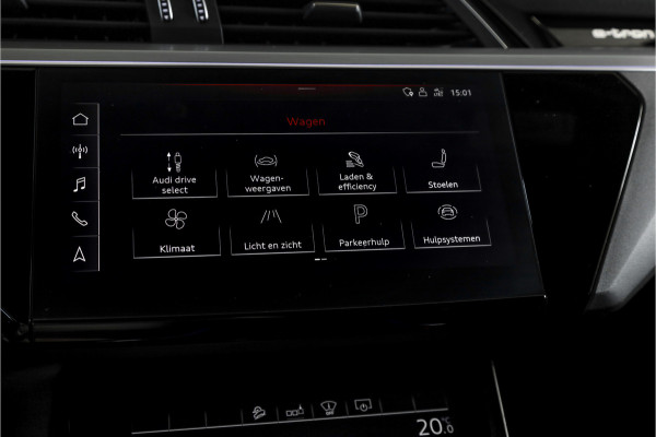 Audi e-tron 50 quattro S edition 71 kWh | Bang & Olufsen | S/K Panodak | Dig.Cockpit | Adapt.Cruise | Stoelverw. | Camera+PDC | NAV + App.Connect | Auto.Airco | LM 20" |